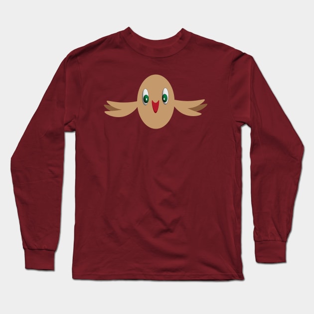 Fliying Sparrow Long Sleeve T-Shirt by murshid